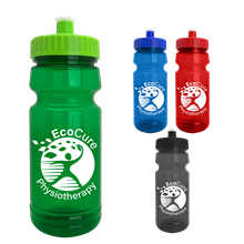 The Trainer - 24 oz. UpCycle RPET Bottle with Push-Pull Lid